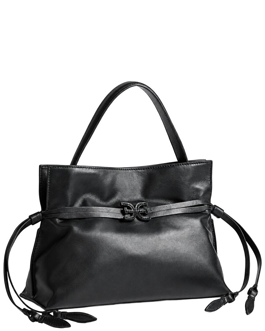 Sam Edelman Sam Edelman Poppy Lambskin Small Drawstring Tote