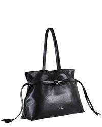 Sam Edelman Sam Edelman Poppy Lambskin Large Drawstring Tote