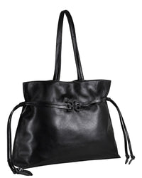 Sam Edelman Sam Edelman Poppy Lambskin Large Drawstring Tote