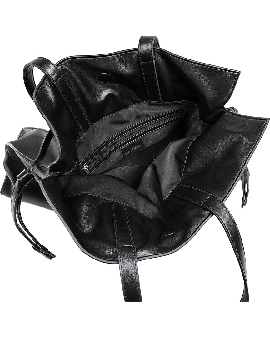 Sam Edelman Sam Edelman Poppy Lambskin Large Drawstring Tote
