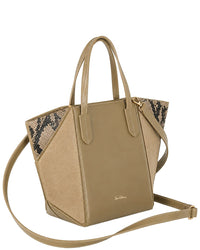 Sam Edelman Sam Edelman West Small Leather Convertible Crossbody Tote