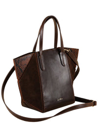 Sam Edelman Sam Edelman West Small Leather Convertible Crossbody Tote