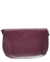 Ferragamo Ferragamo Gancini Leather Shoulder Bag