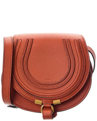 Chloé Marcie Small Leather Saddle Bag