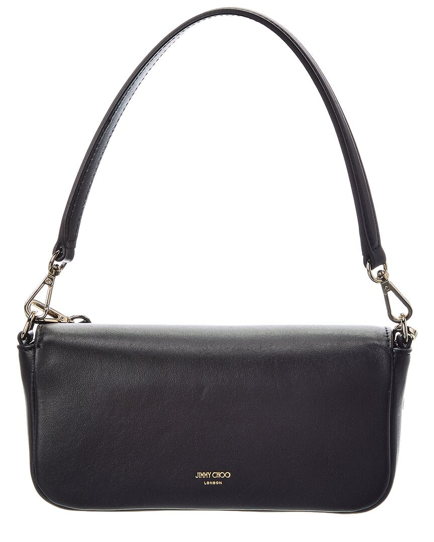 Jimmy Choo Jimmy Choo Aimee Small Leather Shoulder Bag