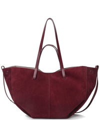 Tiffany & Fred Paris Tiffany & Fred Paris Lambskin Suede Tote