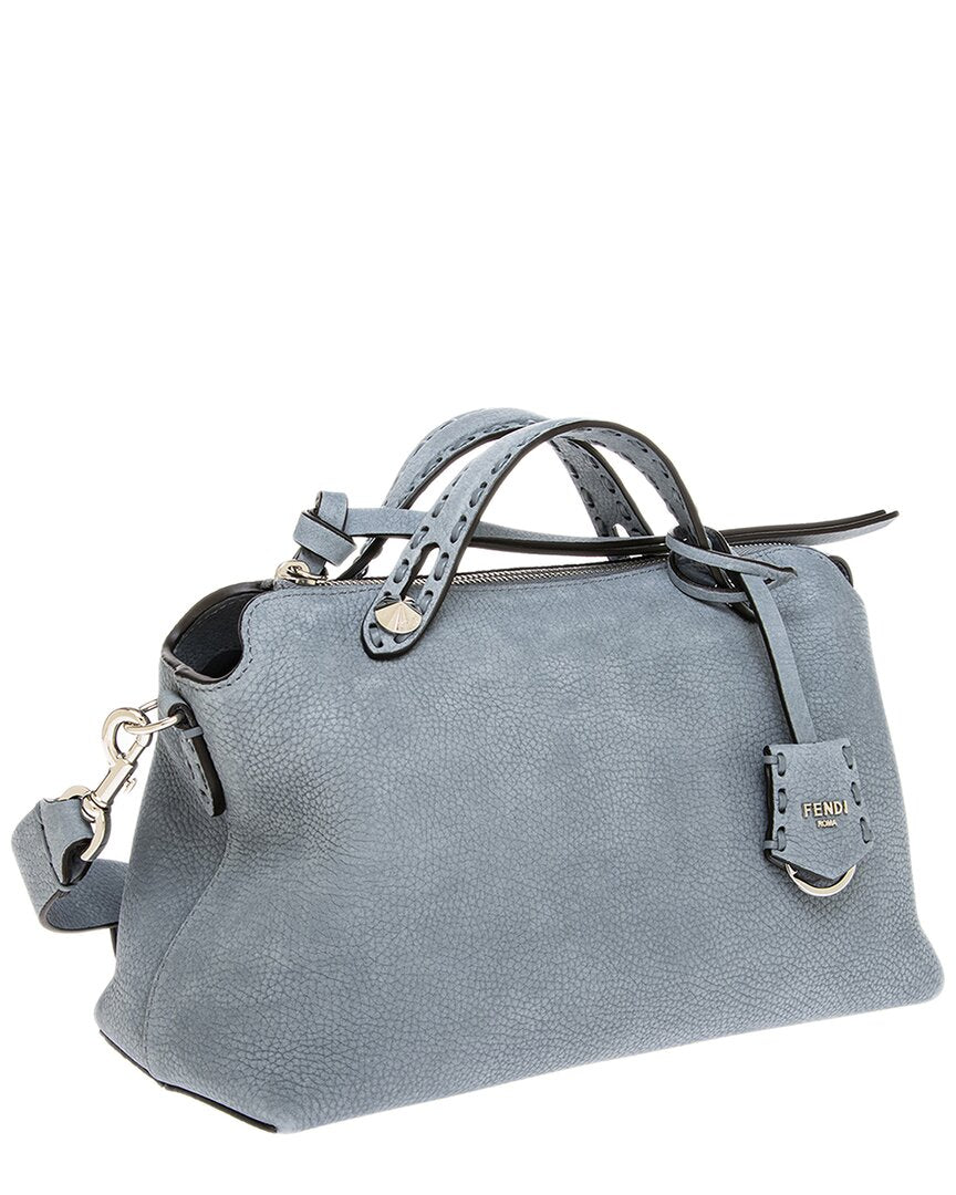 FENDI Fendi Logo Leather Shoulder Bag