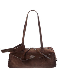 Balenciaga Balenciaga Logo Leather Shoulder Bag