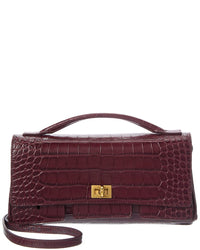 Balenciaga Balenciaga Croc-Embossed Shoulder Bag