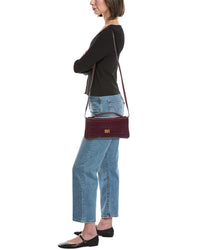 Balenciaga Balenciaga Croc-Embossed Shoulder Bag
