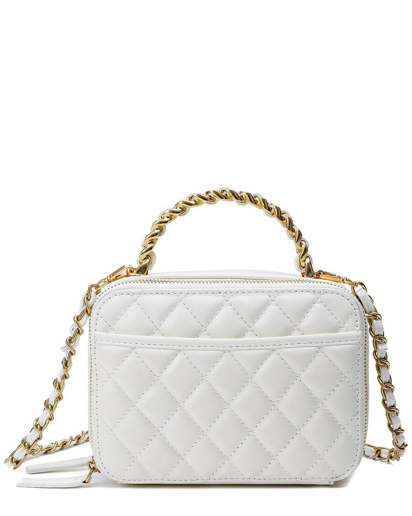 Tiffany & Fred Paris Quilted Sheepskin Leather Shoulder – Bluefly