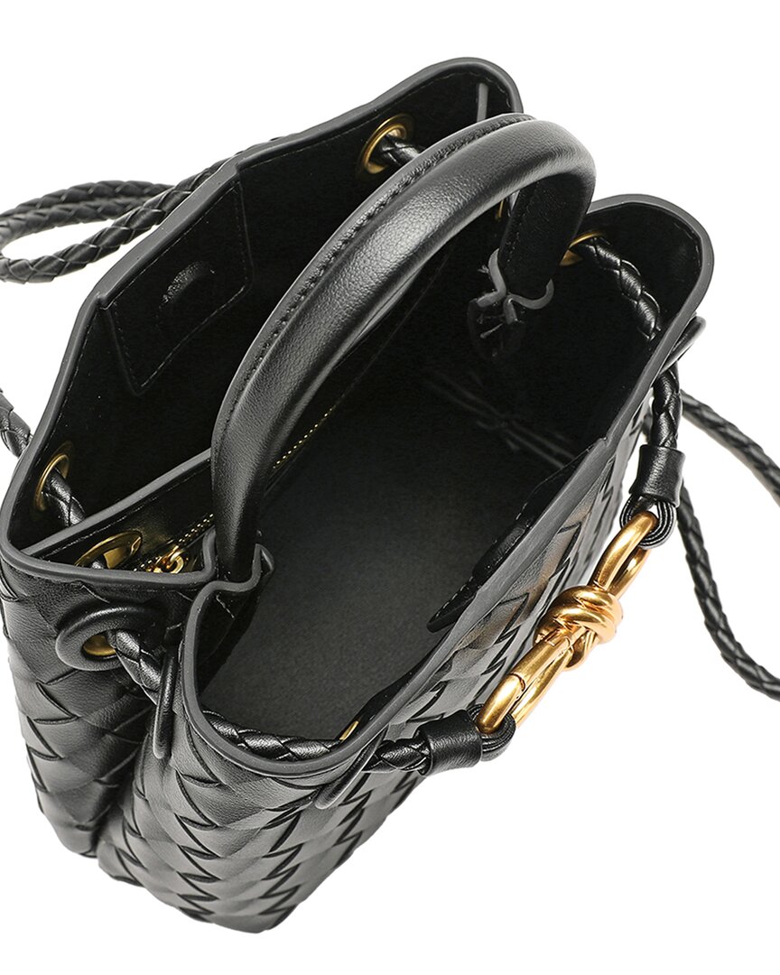 Tiffany & Fred Paris Tiffany & Fred Paris Woven Leather Top-Handle Bag