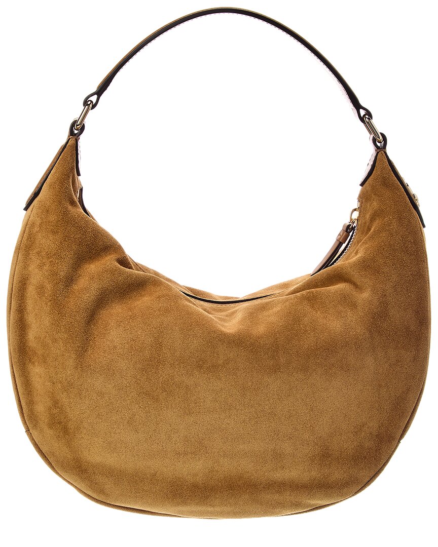 Jimmy Choo Jimmy Choo Bets Medium Suede Hobo Bag
