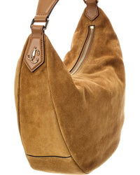 Jimmy Choo Jimmy Choo Bets Medium Suede Hobo Bag