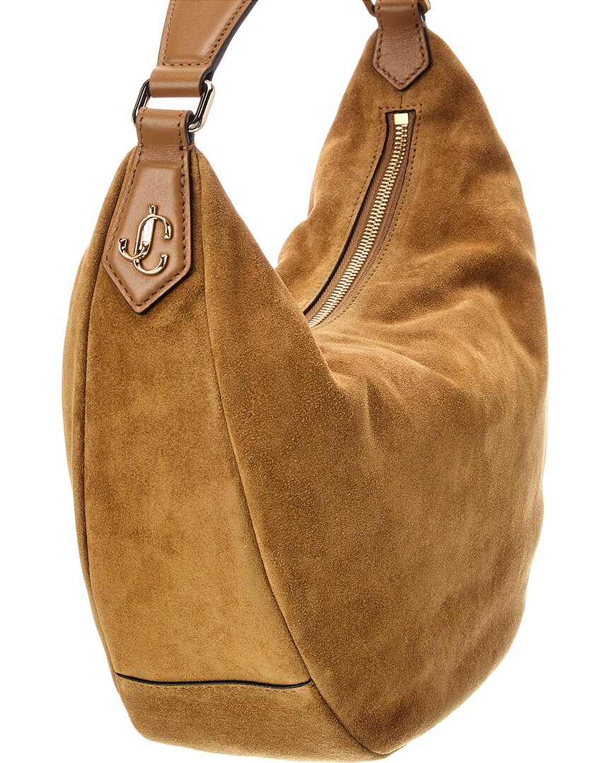 Jimmy Choo Jimmy Choo Bets Medium Suede Hobo Bag