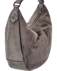 Jimmy Choo Jimmy Choo Bets Medium Suede Hobo Bag