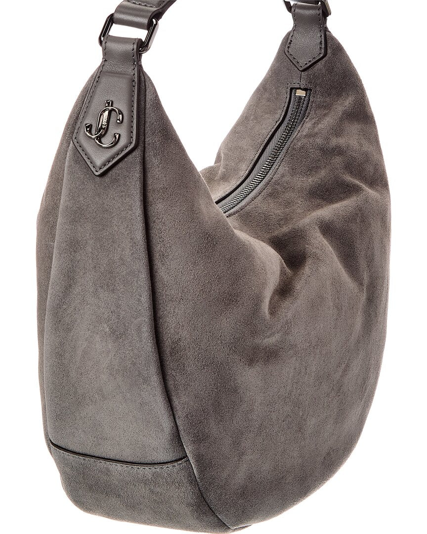 Jimmy Choo Jimmy Choo Bets Medium Suede Hobo Bag