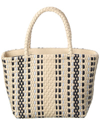 Madewell Madewell Mini Woven Leather Tote