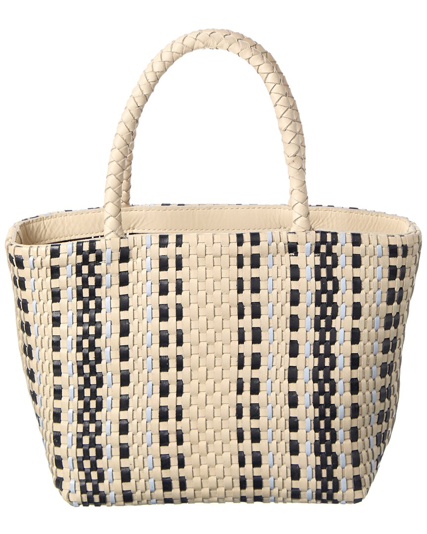Madewell Madewell Mini Woven Leather Tote
