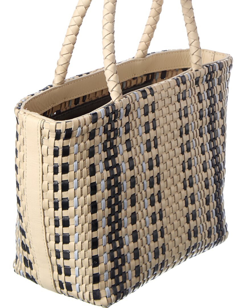 Madewell Madewell Mini Woven Leather Tote