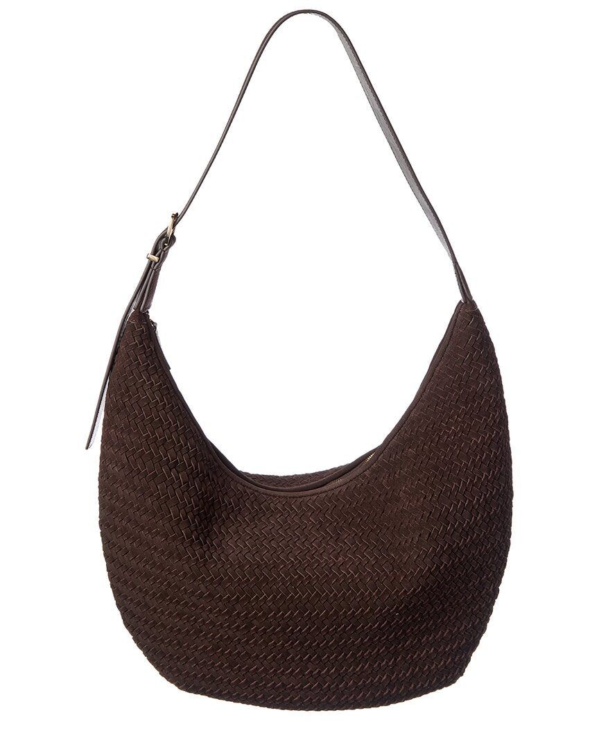 Madewell Madewell Essential Curve Suede Shoulder Bag