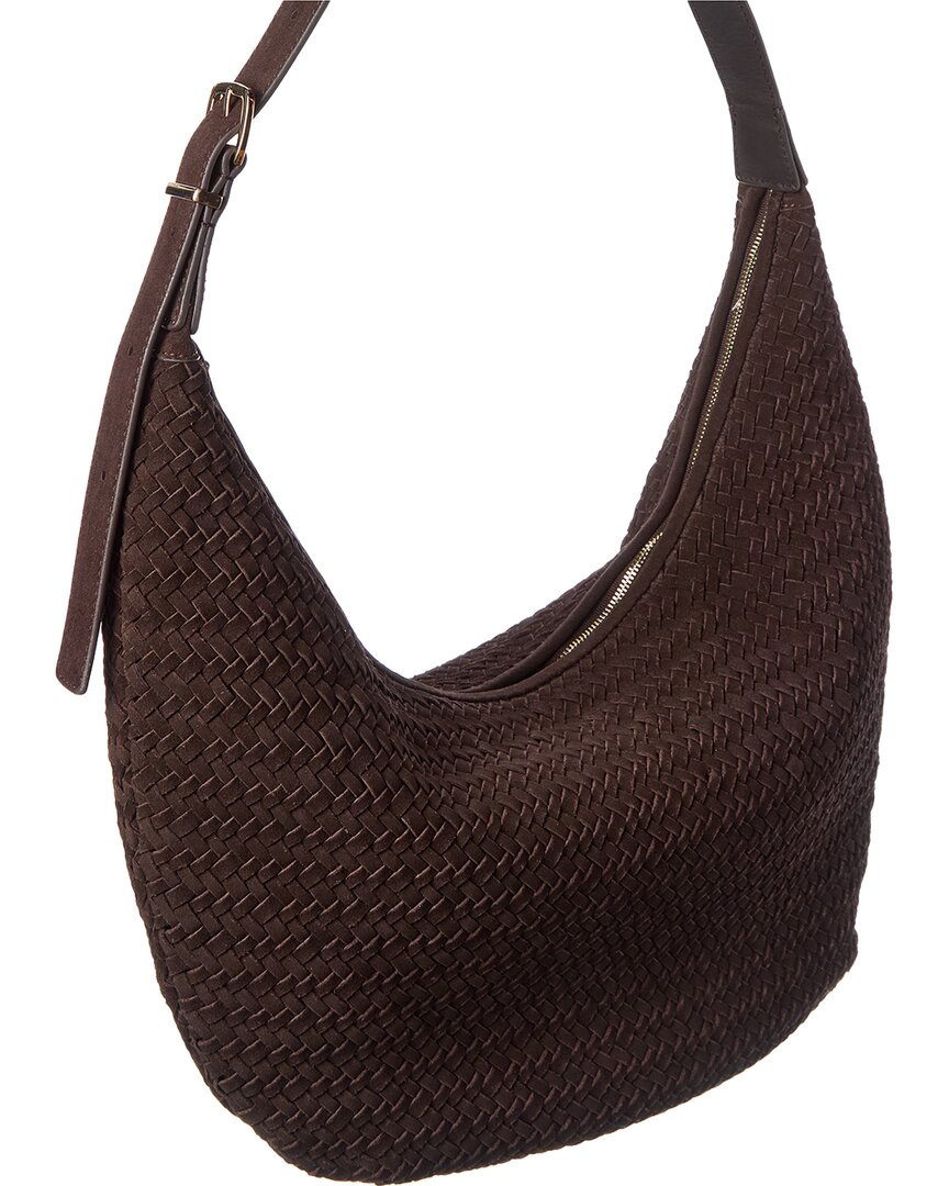 Madewell Madewell Essential Curve Suede Shoulder Bag