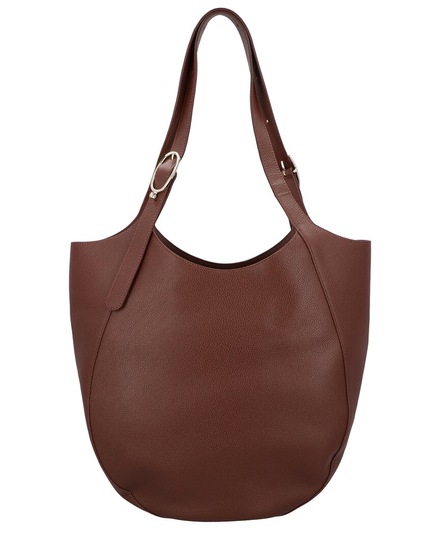 Longchamp Le Foulonné Extra Large Leather Tote