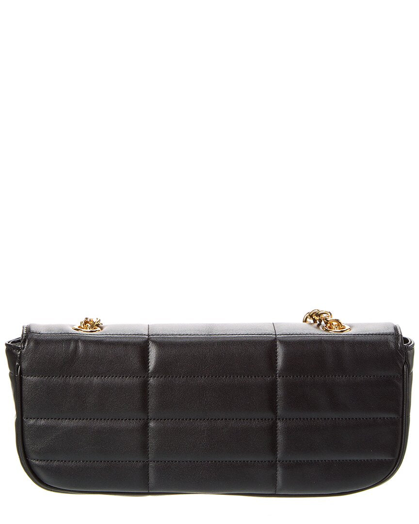 Celine Monochrome Quilted Leather Shoulder Bag