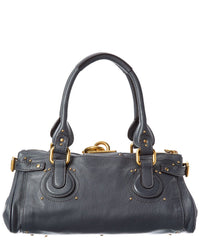 Chloé Chloé Logo Leather Shoulder Bag