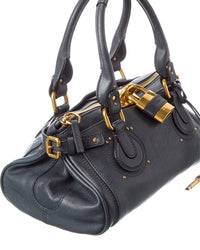 Chloé Chloé Logo Leather Shoulder Bag