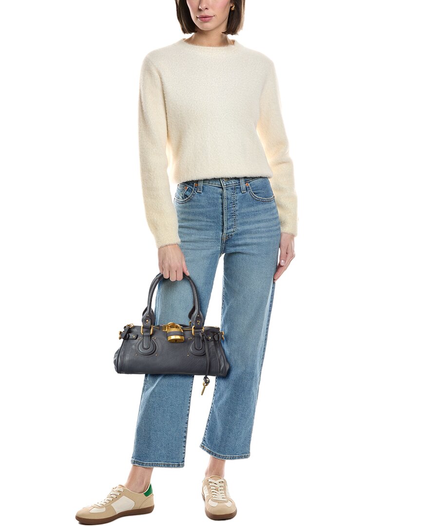 Chloé Chloé Logo Leather Shoulder Bag