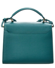 Saint Laurent Cassandra Mini Leather Shoulder Bag