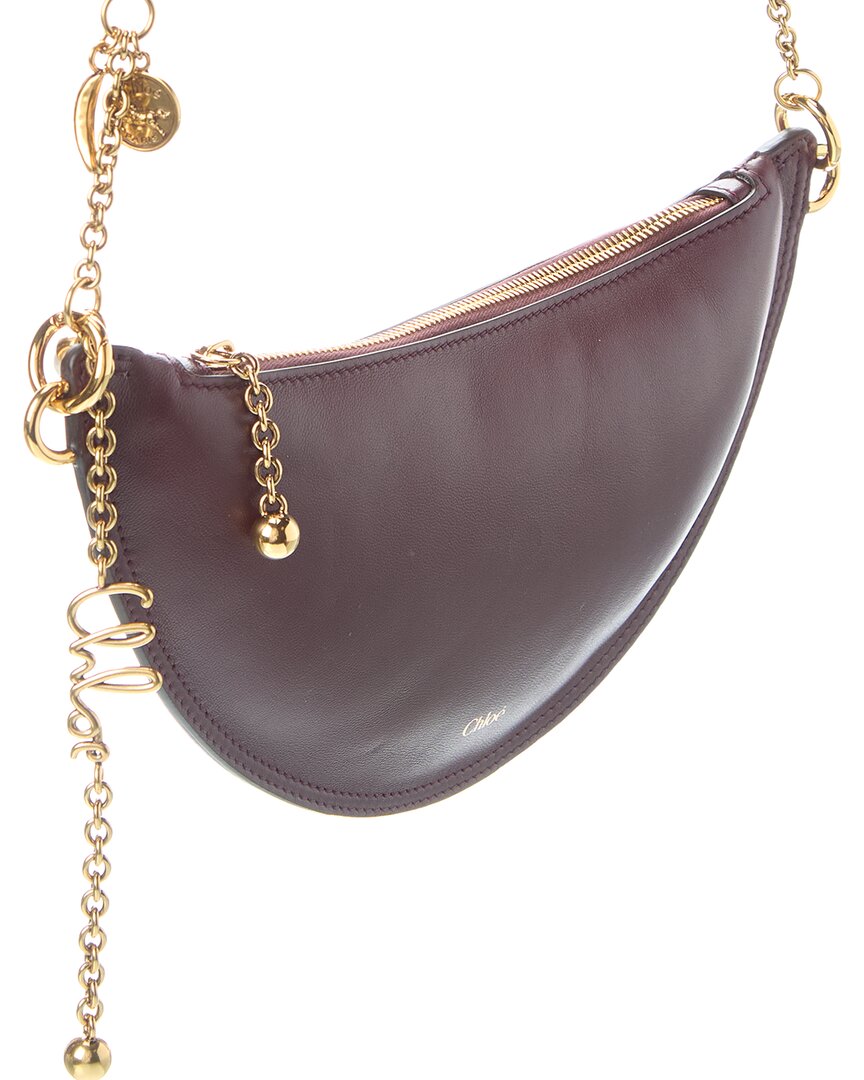 Chloé Chloé Icons Mini Leather Hobo Bag