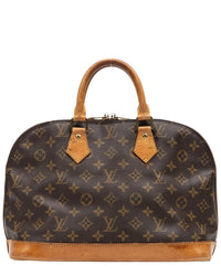 Louis Vuitton Louis Vuitton Brown Monogram Canvas Alma Pm (Authentic Pre-Loved)