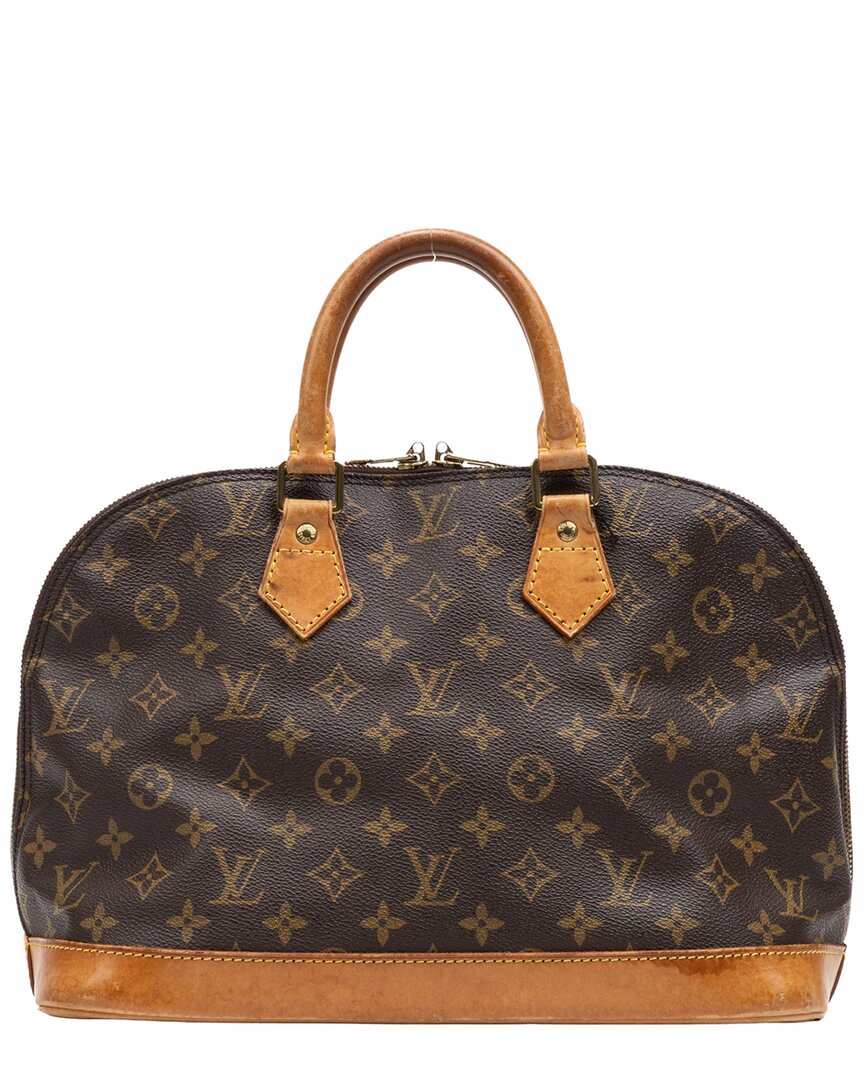 Louis Vuitton Louis Vuitton Brown Monogram Canvas Alma Pm (Authentic Pre-Loved)