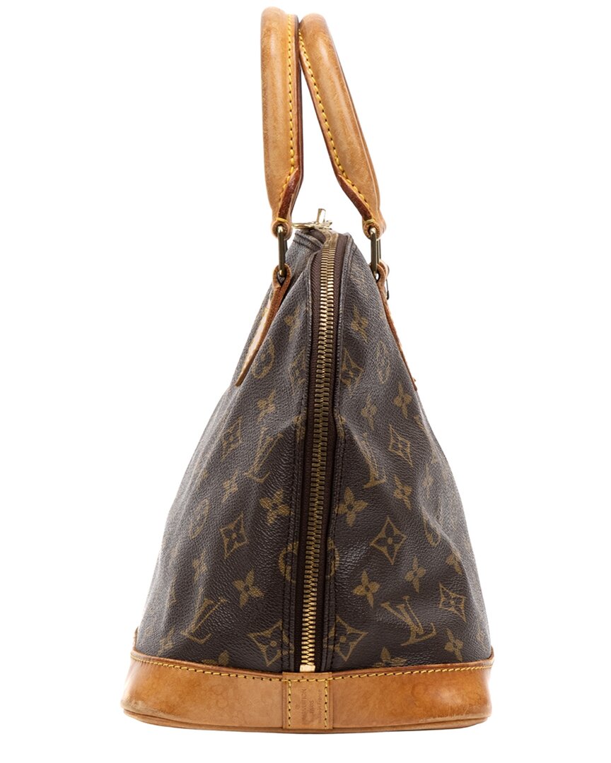 Louis Vuitton Louis Vuitton Brown Monogram Canvas Alma Pm (Authentic Pre-Loved)