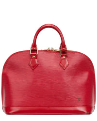 Louis Vuitton Louis Vuitton Red Epi Alma Pm (Authentic Pre-Loved)