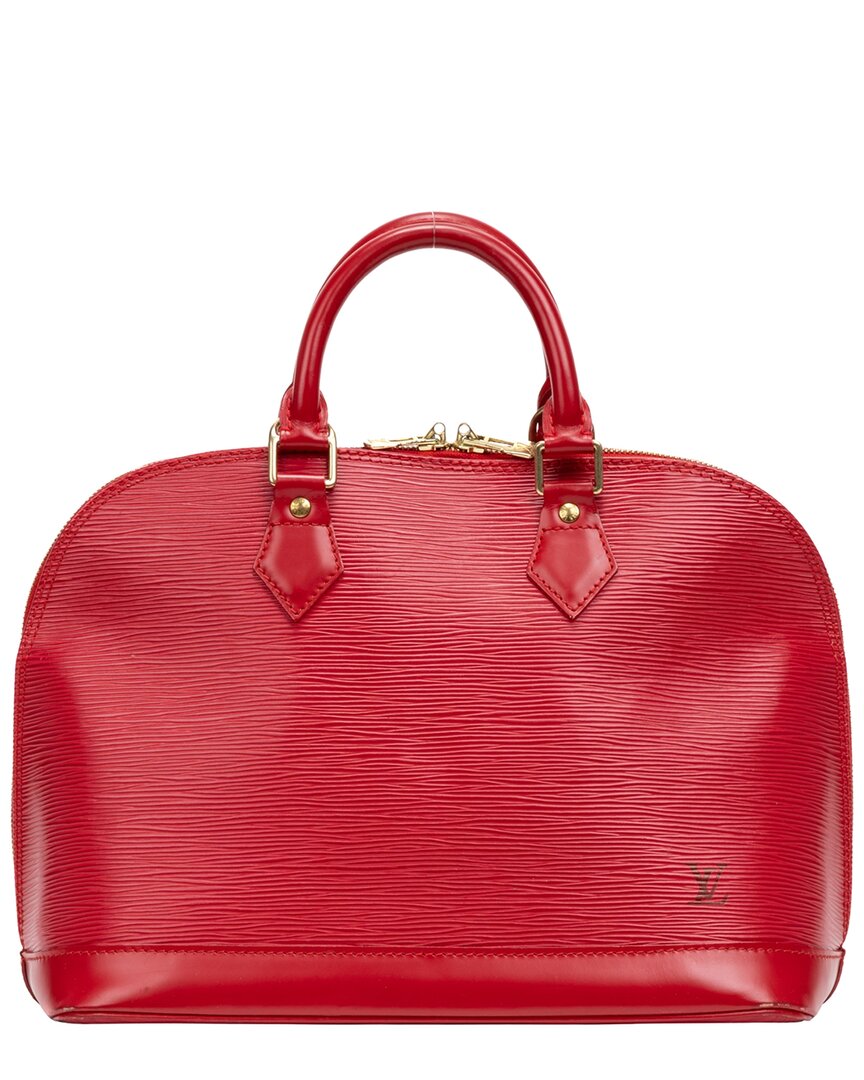 Louis Vuitton Louis Vuitton Red Epi Alma Pm (Authentic Pre-Loved)