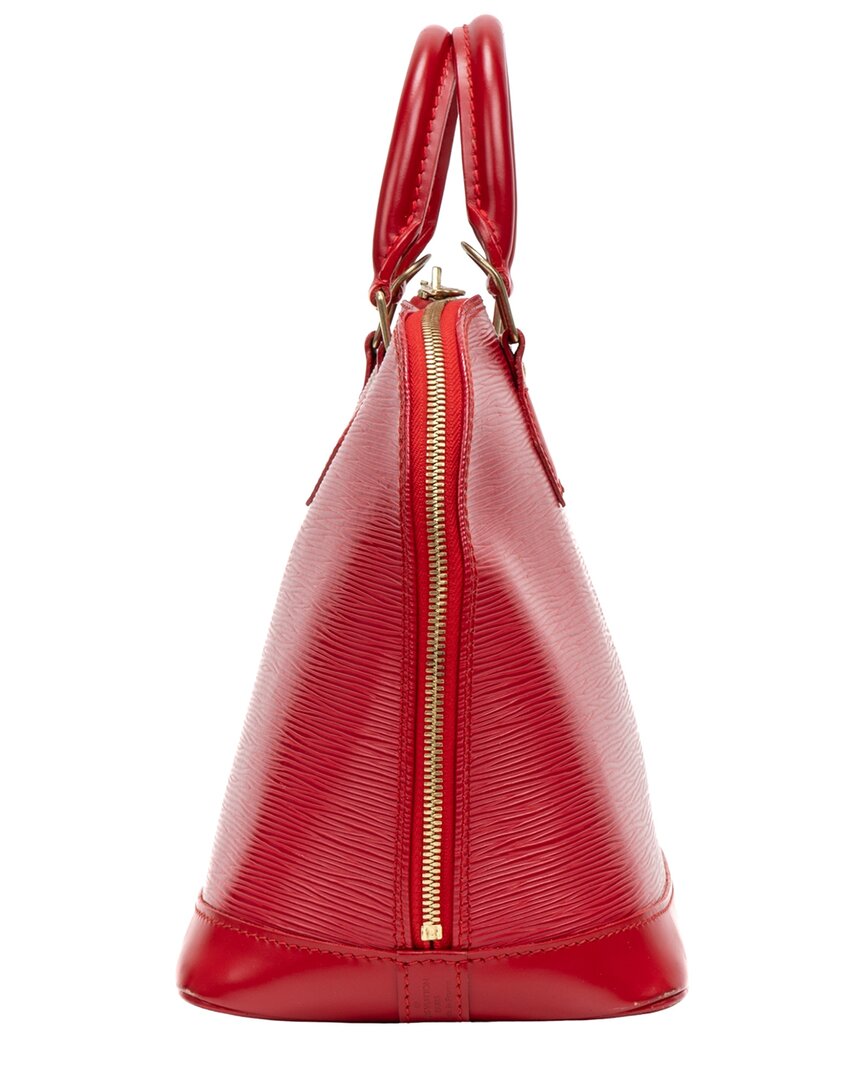 Louis Vuitton Louis Vuitton Red Epi Alma Pm (Authentic Pre-Loved)