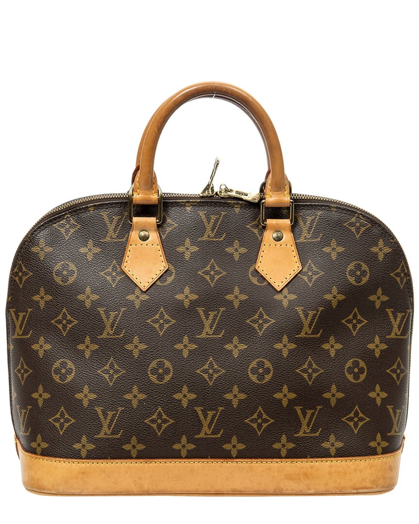 Louis Vuitton Louis Vuitton Brown Monogram Canvas Alma Pm (Authentic Pre-Loved)
