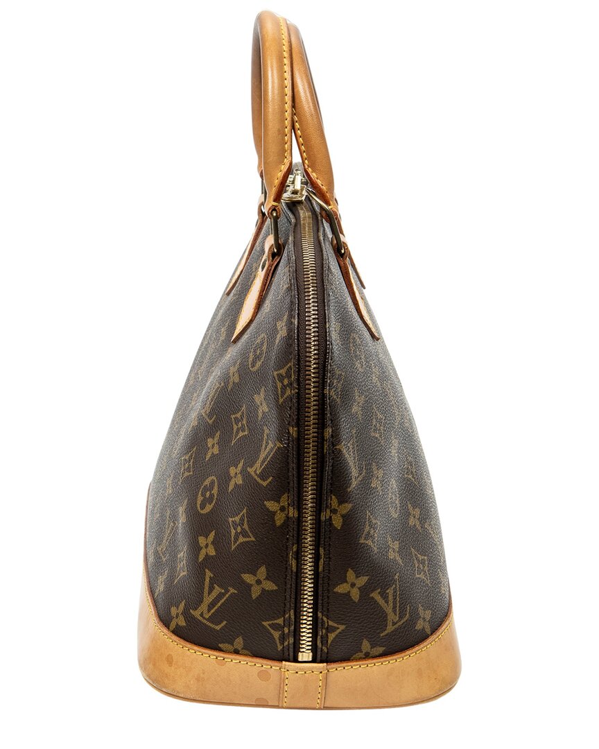 Louis Vuitton Louis Vuitton Brown Monogram Canvas Alma Pm (Authentic Pre-Loved)
