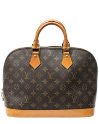Louis Vuitton Louis Vuitton Brown Monogram Canvas Alma Pm (Authentic Pre-Loved)