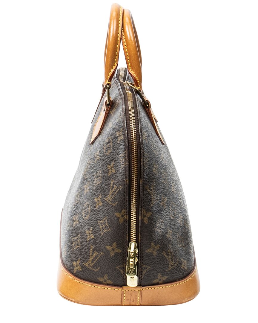 Louis Vuitton Louis Vuitton Brown Monogram Canvas Alma Pm (Authentic Pre-Loved)