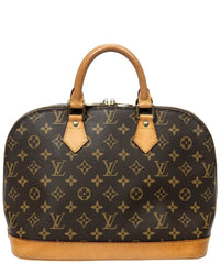 Louis Vuitton Louis Vuitton Brown Monogram Canvas Alma Pm (Authentic Pre-Loved)