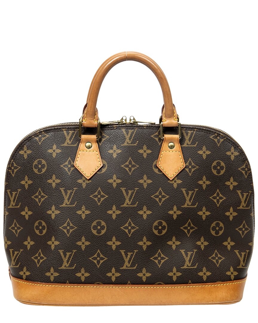 Louis Vuitton Louis Vuitton Brown Monogram Canvas Alma Pm (Authentic Pre-Loved)