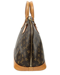 Louis Vuitton Louis Vuitton Brown Monogram Canvas Alma Pm (Authentic Pre-Loved)