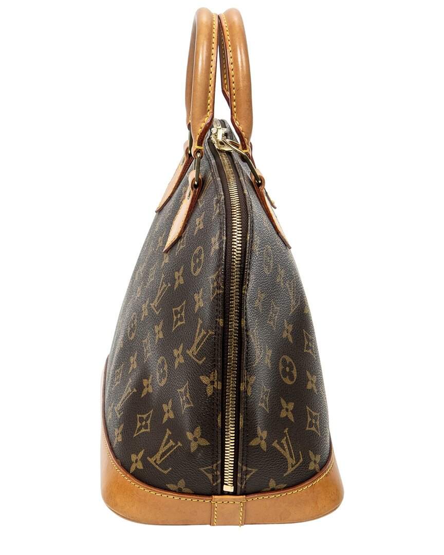 Louis Vuitton Louis Vuitton Brown Monogram Canvas Alma Pm (Authentic Pre-Loved)