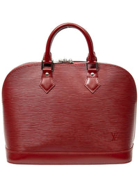 Louis Vuitton Louis Vuitton Red Epi Alma Pm, Never Carried (Authentic Pre-Loved)