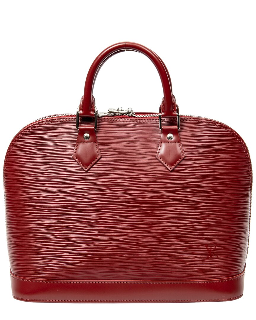 Louis Vuitton Louis Vuitton Red Epi Alma Pm, Never Carried (Authentic Pre-Loved)