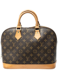 Louis Vuitton Louis Vuitton Brown Monogram Canvas Alma Pm (Authentic Pre-Loved)